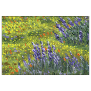 "Dreaming of Lupines" Art Greeting Cards. Painting of Desert Wild Flowers. Art Flat Cards.